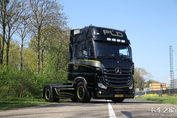 卡车中的艺术品，这4款限量版奔驰Actros MP4你更稀罕谁？