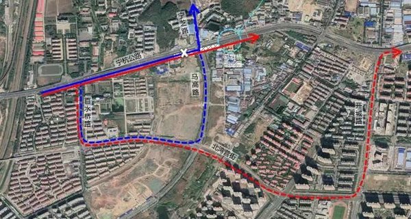 出行提醒 宁杭公路西段辅道封闭请绕行