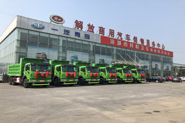 增购6台  海城其畅解放自卸车交车仪式