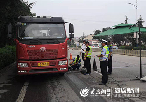 国三货车限行 临沂河东一周劝返1166辆