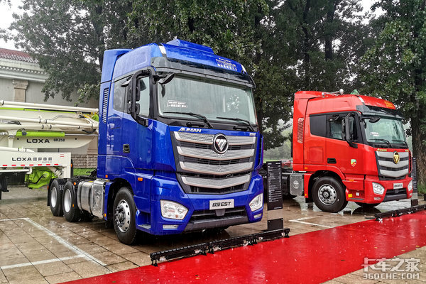 欧曼国六新车发布!福田戴姆勒打造超级卡车动力链