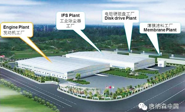 唐纳森工业除尘过滤工厂 为中国制造业滤出一片碧水青天