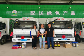 首批交车10台 大理春晓营养餐大客户交车仪式圆满成功