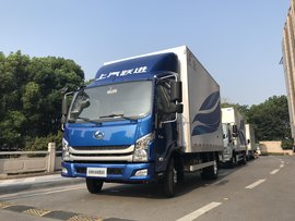 小欢喜：跃进这款合规的22方容积厢式尾板车 城配赚钱利器我买到啦