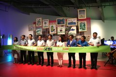 地上铁敢于创新，“绿色中国·公益艺术计划”在深圳雅昌艺术中心启幕
