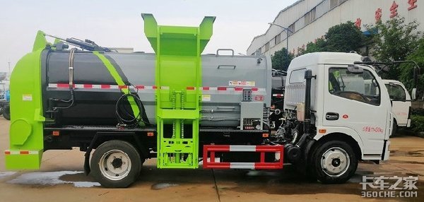 餐廚垃圾車看上去簡單，上裝卻這么復雜