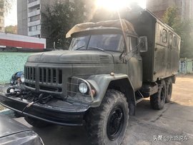 俄罗斯硬派改装 吉尔-131卡车改装的可越野房车