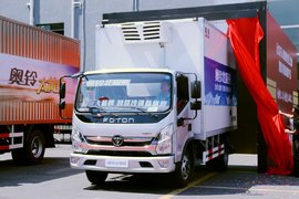 福康3.8升合规大蓝牌 福田奥铃北极熊冷藏车佛山上市