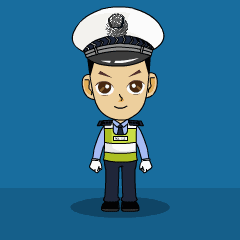 交警手势傻傻分不清?8张动图帮你速认