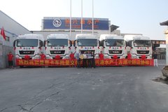 五辆曼恩牵引车交付广东鱼兴港水产有限公司方源冷链物流