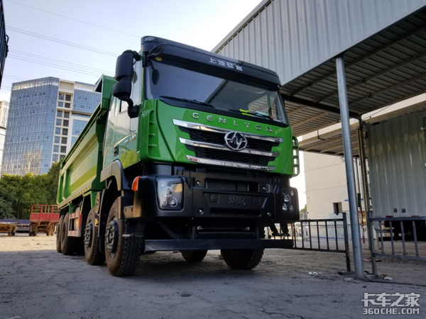 红岩杰狮渣土车 我的能量 超乎你的想象