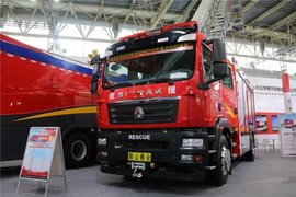 中国重汽反超进口车 闪耀第18届消防展!