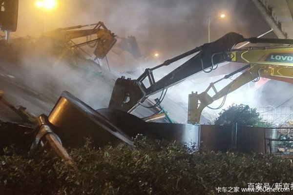 交通运输部：无锡桥梁侧翻系货车严重超载导致