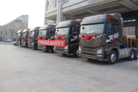 一汽解放青岛暨奥威产品推介会圆满成功