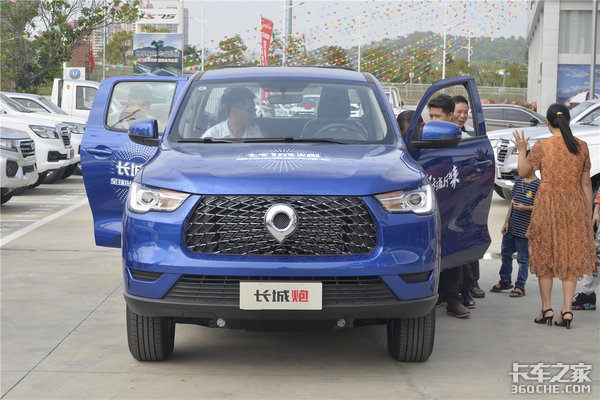 售价12.68万-15.98万 长城皮卡长城炮阳江正式上市