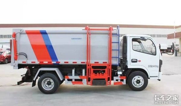 兩種壓縮式垃圾車，看完不再傻傻分不清