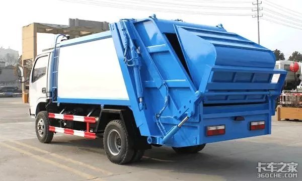 兩種壓縮式垃圾車，看完不再傻傻分不清