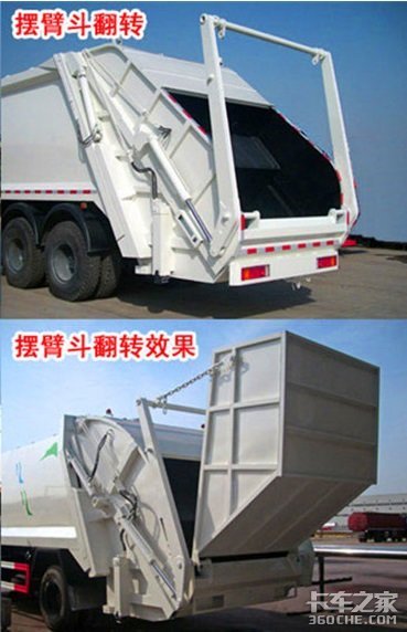 兩種壓縮式垃圾車，看完不再傻傻分不清