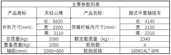 三款中置轴挂车上了公告,还以为中置轴会是货运新王者,结果……