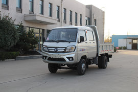 能拉能跑灵活小巧 开时风风菱双排自卸车去干活就是省心！