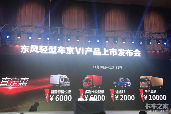 煥新出發(fā)！東風(fēng)輕型車國六新品北京發(fā)布