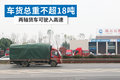 车货总重不超18吨 两轴货车可驶入高速
