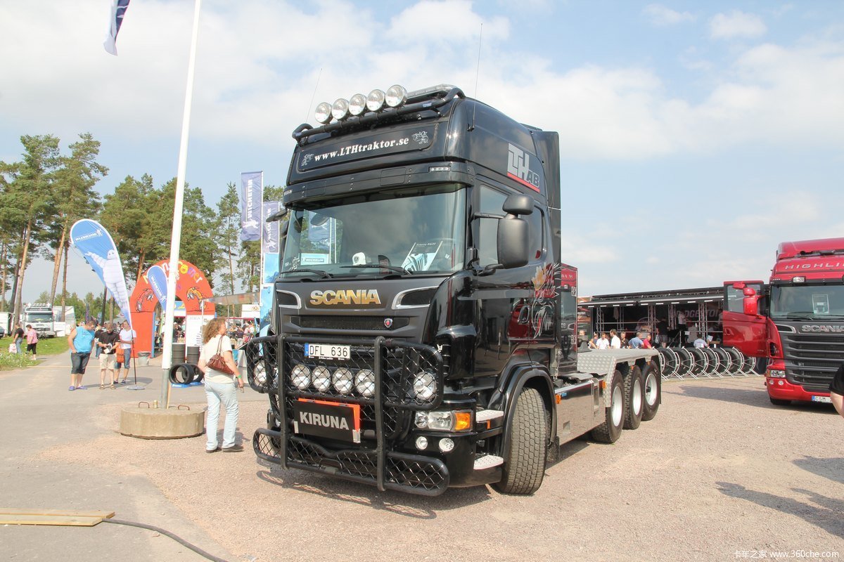超豪华卡车盛会走进瑞典诺丁杯卡车节图片列表
