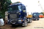 6x6公路之王 斯堪尼亚R730V8全驱牵引车