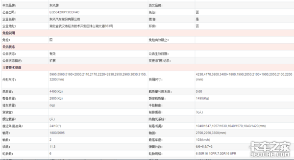 东风拉开国六轻卡上市帷幕，车型太齐全