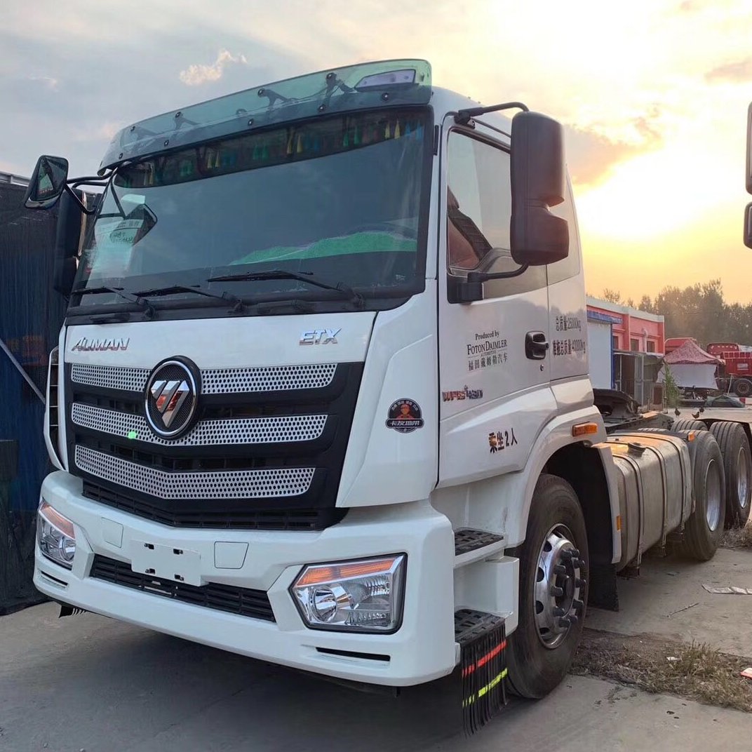 欧曼雄狮10x4仓栅式载货车底盘更精致图片列表