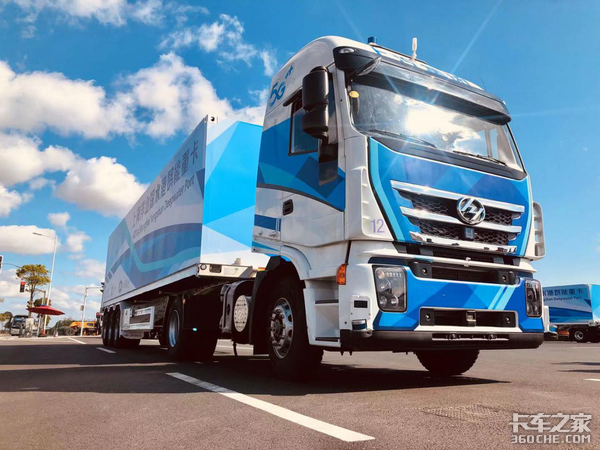 没想到重卡也有5G,来看红岩5G智能重卡