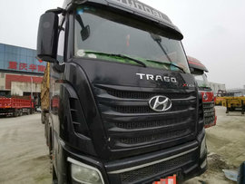 长途高效物流车中的强者,开四川现代创虎牵引车,收获舒适驾驶体验