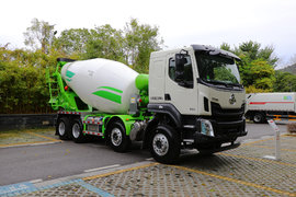 8x4将成主流 自重仅为13吨 乘龙H5混凝土搅拌车图解