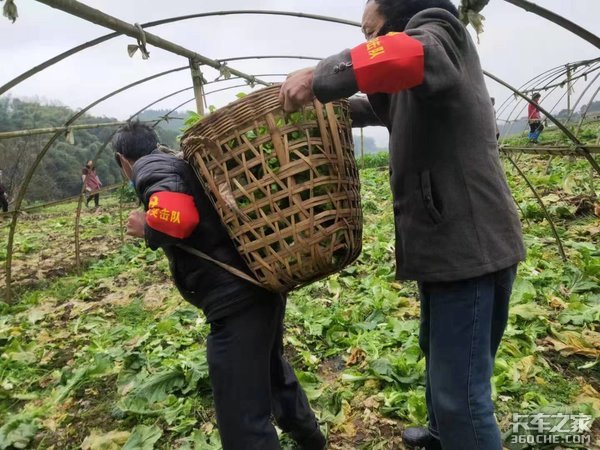 危难面前卡车人迎难而上 泸州合江兄弟连三台车支援武汉30吨蔬菜