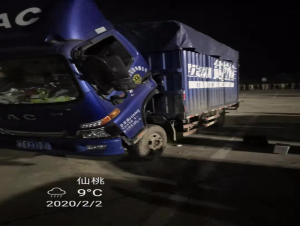 江淮轻卡 抗疫前线深夜7小时的紧急救援