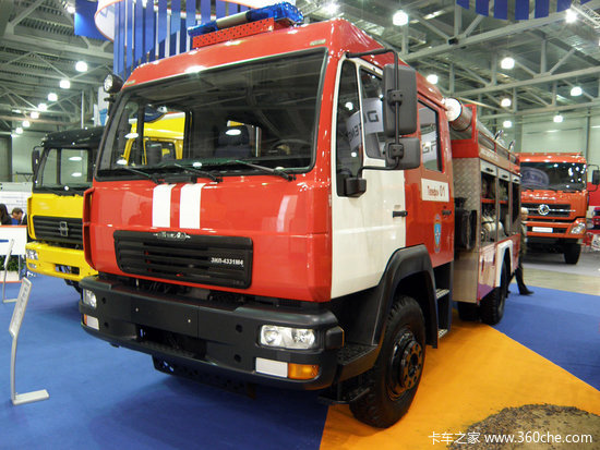 亚欧厂商贴身肉搏 莫斯科商用车展博览