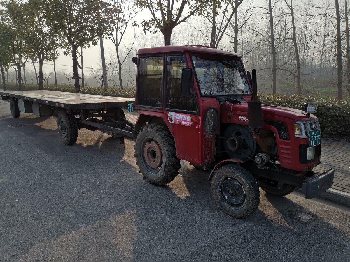 真正拉货神器时风sf250p拖拉机全挂车图片列表