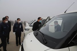 167台北汽EV5公共卫生专用车交付沧州 深入防疫一线