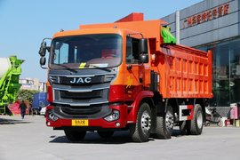 抗造灵活还能装15吨 江淮格尔发A5L小三轴自卸车实拍