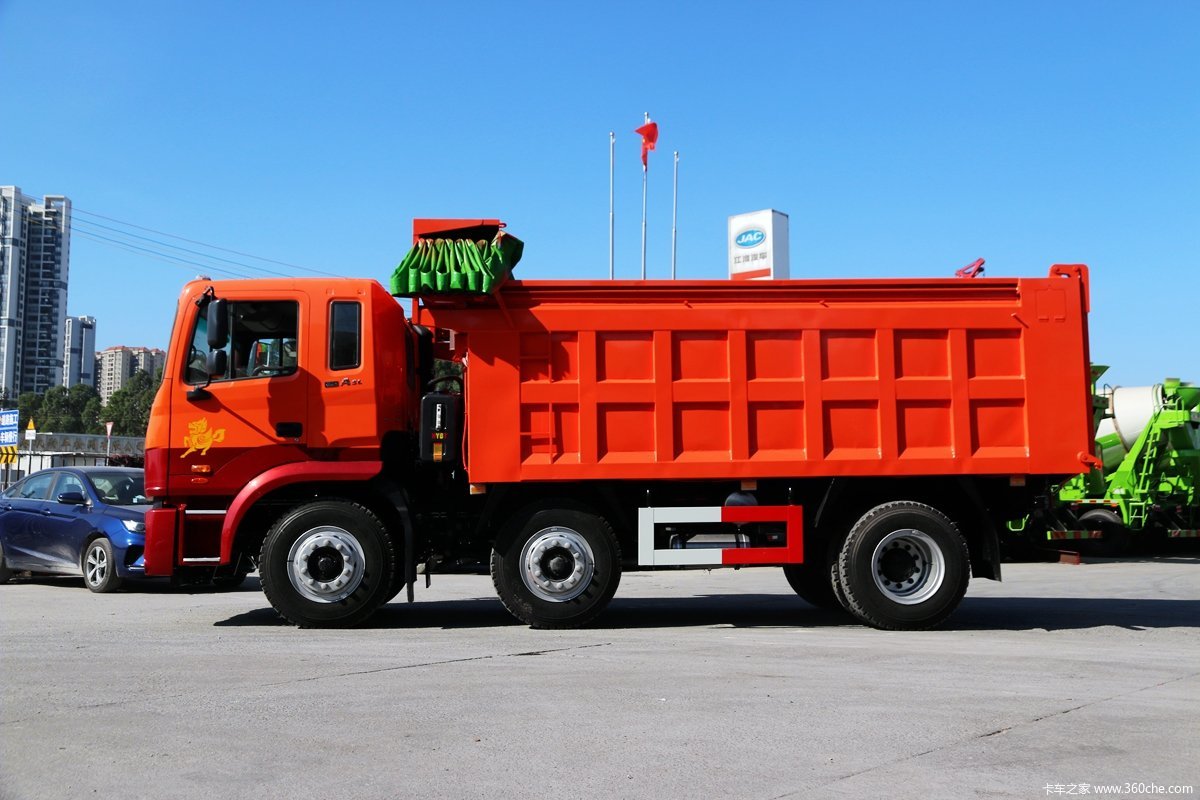 【图】5米自卸能装15吨 格尔发a5l自卸车实拍 文章图片_卡车之家,中国
