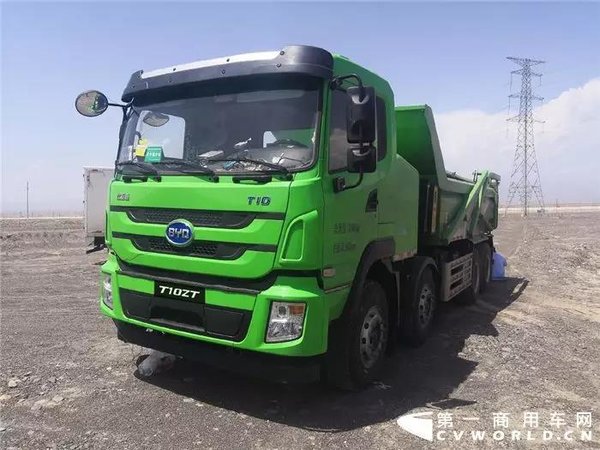 新能源重卡2019 暴涨6.6倍自卸车扛大旗