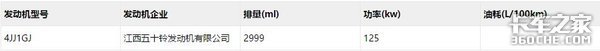 搭载国六4JJ1动力 江西五十铃轻卡来了