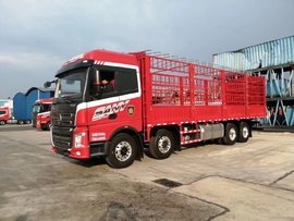 搭载福康发动机，配高顶双卧驾驶室，三一重卡也有8X4载货车了