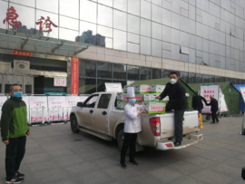 陕汽商用车助力一线疫情防控