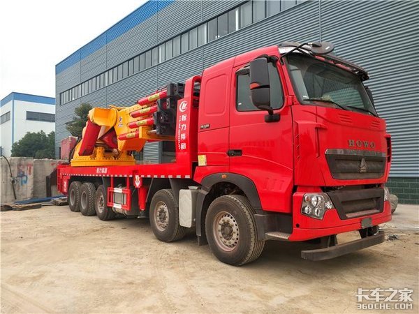 你认识助力火神山施工的“随扬帝”吗？130吨级重型随车吊，超给力！