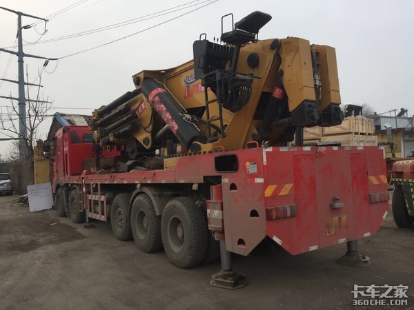 你认识助力火神山施工的“随扬帝”吗？130吨级重型随车吊，超给力！