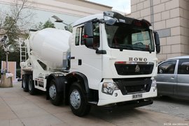 重汽豪沃T5G搅拌车:足够轻量化,满足国六排放,内外兼修