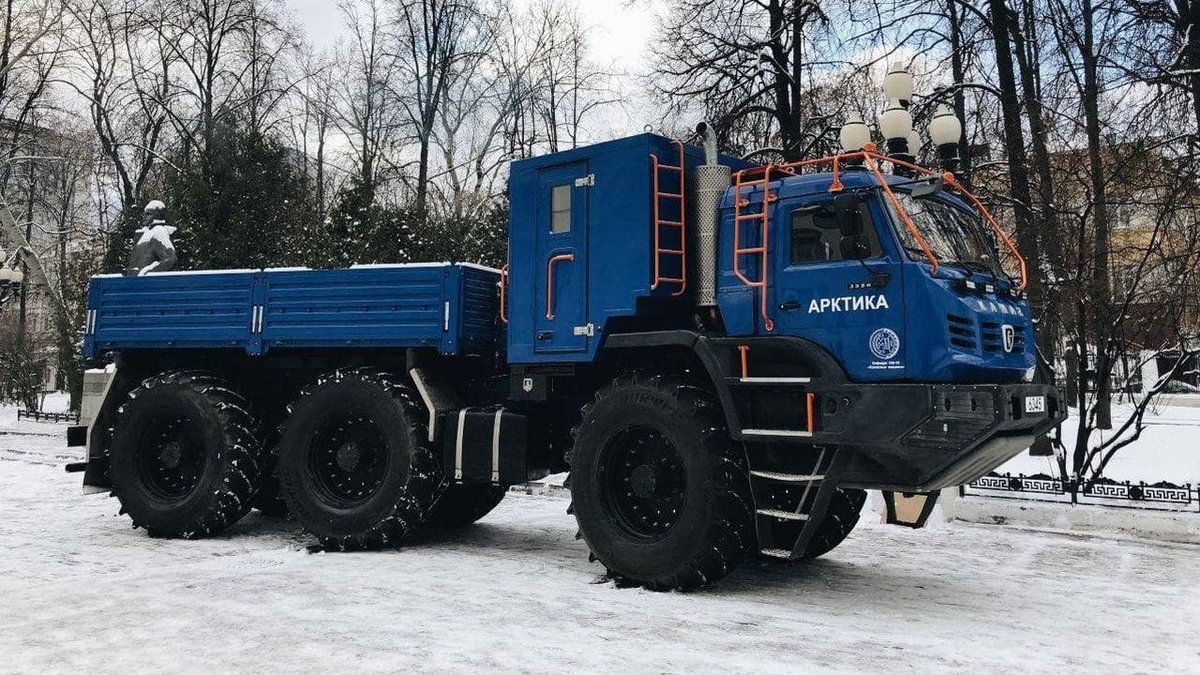 跋山涉水全能卡玛兹6x6全地形车有点秀图片列表