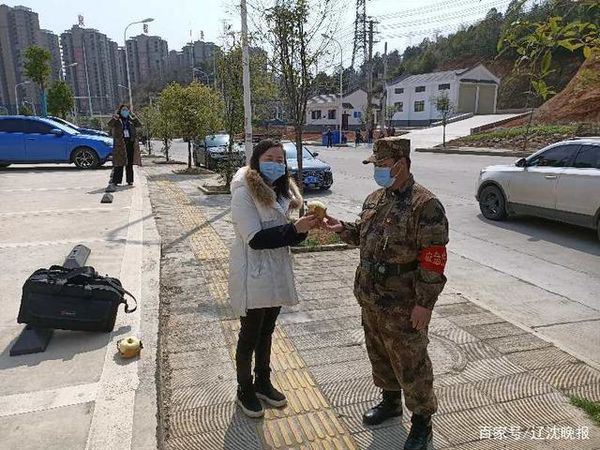 4卡车90吨苹果驰援湖北 兵哥哥义务出车