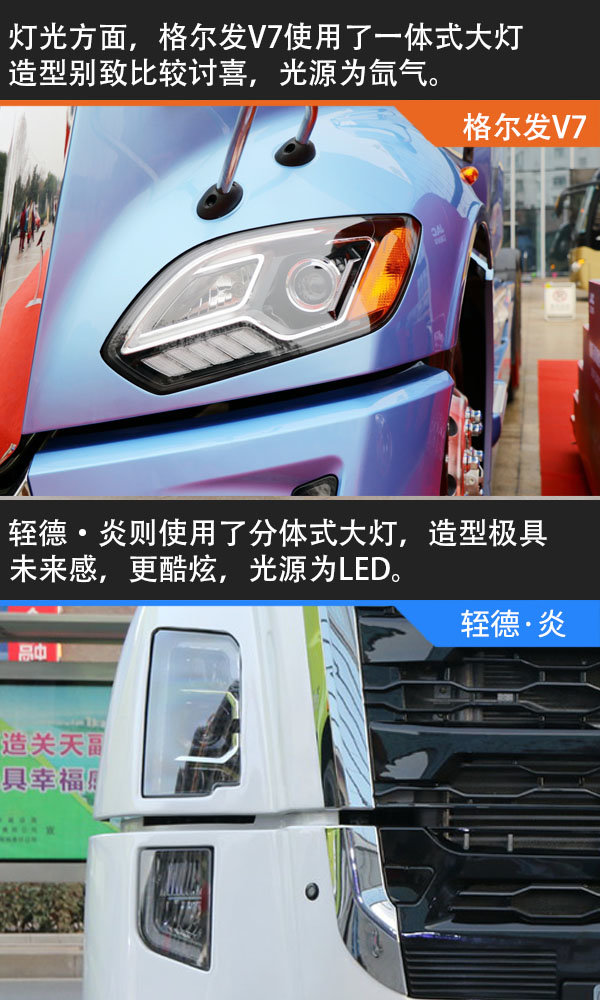 大鼻子之间的对决 轾德·炎VS格尔发V7 谁更能代表新晋长头车?